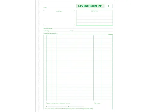 Manif Levering 29,7x 21cm 50bl dupli FR