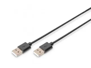 USB-aansluitkabel type A mannelijk/mannelijk 3m USB 2.0 compatibel - 1