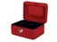 Geldkist Quantore 150x115x80mm rood