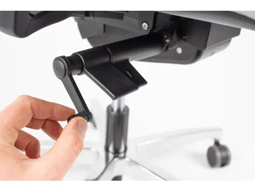 Bureaustoel EN1335 Linea Omnia 01 zwart/grijs met 3D armleuning en alu
