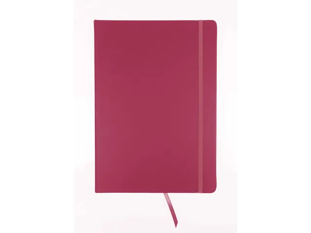 Schetsboek Kangaro A4 ruby PU HC 80 vel 140gr roomwit met elastiek en