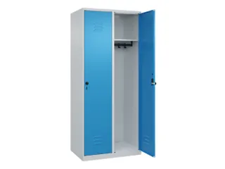 locker,HxBxD 1850x800x500mm,2vak,vak B 400mm,draaigrendel - 1