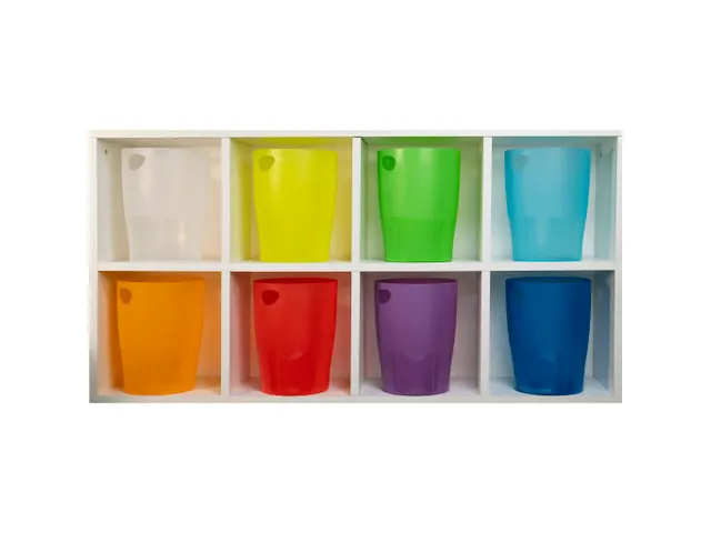 ECOBIN Papiermand 15 L violet transparant