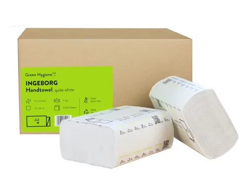 Handdoekjes Multifold 100% Recycled 2-laags 100% Co2 Neutraal 15 Pak