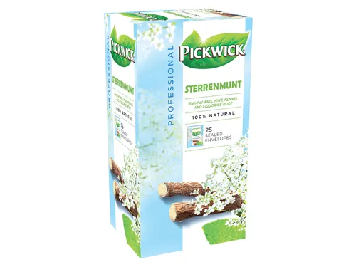 Thee Pickwick Sterrenmunt 25 Zakjes Van 2Gr