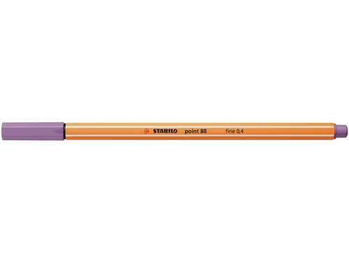 Fineliner STABILO point 88/62 fijn pruimenpaars