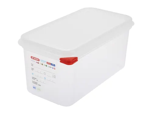 Voedseldoos Araven GN 1/3 met deksel 6 liter 4 stuks