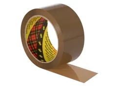 Verpakkingstape Scotch 371 48mmx66m bruin PP