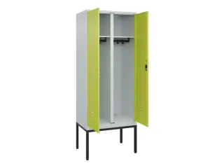 locker voor scheiding van kleding,HxBxD 2120x800x500mm,2vak - 2