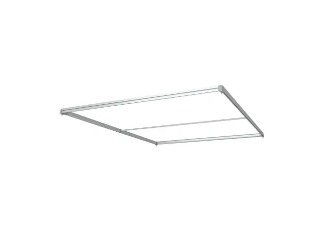 FlexFrame Modulair systeem Dak 150x200cm Zilver frame