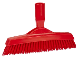 Hygiene 7040-4 voegenborstel steelmodel extra hard rood 225mm