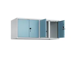 opzetkast,v. locker voor scheiding van kleding,4vak.,vak B 300mm