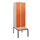 locker met bank,HxBxD 1950x600x815mm,2vak,vak B 300mm,cil.-slot