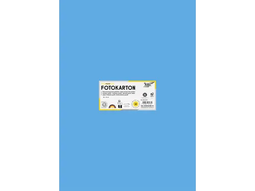 Fotokarton Folia 300gr 50x70cm 33 oceaanblauw