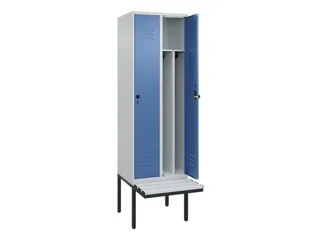 locker voor scheiding van kleding,HxBxD 2120x600x815mm,2vak - 2
