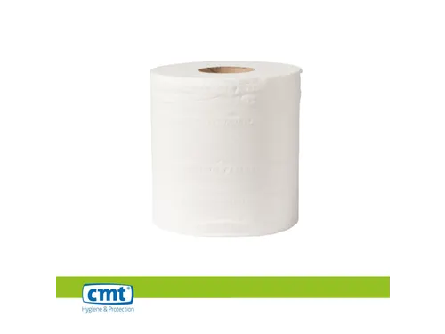 CMT Poetsrol Midi Eco Cellulose 2-laags Wit 6 Rol Pak