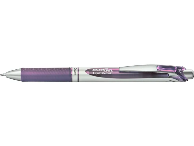 Gelschrijver Pentel BL77 Energel medium lila 0.35 mm