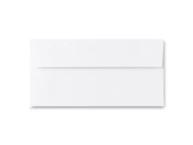 Conqueror Vergé Envelop Strip DL 110x220mm Hoogwit Wit 500 Stuks