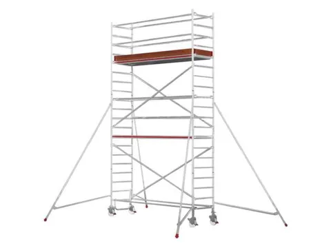 rolsteiger,reik H 6,4m,steiger H 5,64m,2platform(s),m. luik