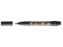 Brushverfstift Posca PCF350 Penseelpunt 1-10mm Zwart