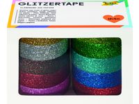 Tape Folia glitter 5mx15mm assorti
