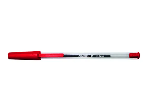 Balpen Quantore Stick rood medium