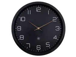 Wandklok nXt ECO 30cm zwart