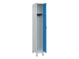 locker,HxBxD 1950x300x500mm,1vak,vak B 300mm,draaigrendel,voeten - 2