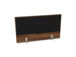 opzetpaneel bureau aanbouw achter NP-tiepolo nut BN8033-zwart 1000mm