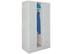 locker,RAL 7035,HxBxD 1850x900x500mm,3vak,vak B 300mm,cil.-slot,sokkel