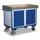 Tafel- En Kastwagen 400kg Laadvl. Lxb 1125x625mm 1 Kast 4 Laden Ral501