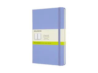 Notitieboek Moleskine large 130x210mm blanco hard cover hydrangea blue - 1