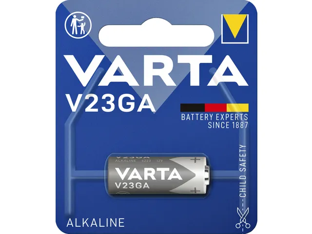 Batterij Varta V23GA alkaline blister à 1stuk