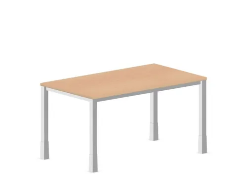In hoogte verstelbaar bureau,HxBxD 720-840x1400x800mm,NE-esdoorn