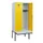 locker met bank,HxBxD 1950x800x815mm,2vak,vak B 400mm,cilinderslot