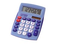 Calculator desktop Citizen Color Line, blauw