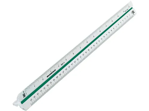 Schaalstok Rumold 150/30 DIN 1:2.5/5/10/20/50/100