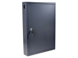 Sleutelkast Pavo deluxe 100 haken 550x380x90mm cilinderslot grijs - 5