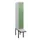 Dubbeldekse dekenkist,HxBxD 1950x300x815mm,1x2vak.,vak B 300mm