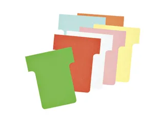 Planbord T-kaart Nobo nr 1.5 36mm rood - 3