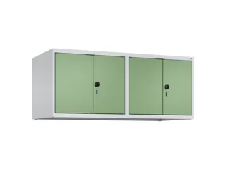 opzetkast,v. locker voor scheiding van kleding,4vak.,vak B 300mm - 2