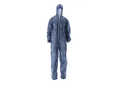 Coverall PP Non Woven Maat XXXL Blauw Ritssluiting 50 Stuks