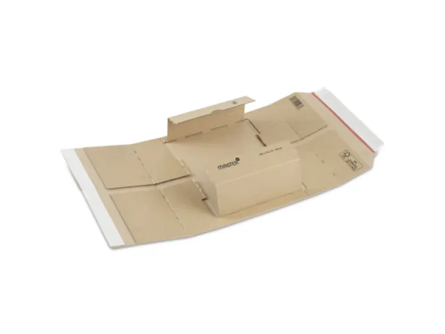 Wikkelverpakking 396x328x112mm Bruin Enkelgolf Zelklevend 20kg