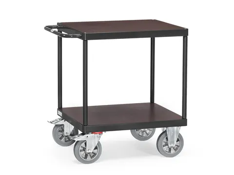 Tafelwagens 12497 Ral7016 1200kg 2 Etages 700x700mm Watervast