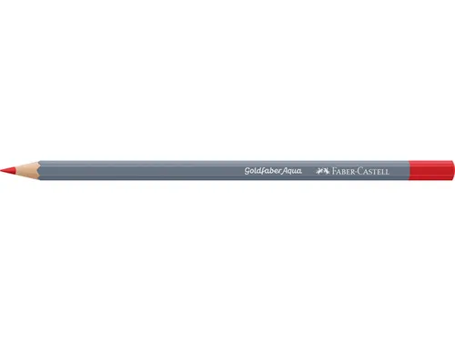 Aquarelkleurpotlood Goldfaber 121 geraniumrood