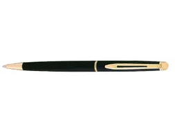 Balpen Waterman Hémisphère Matt Black GT Medium Blauwe inkt