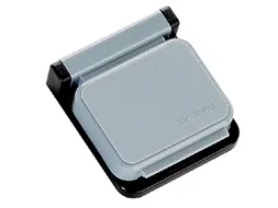 Klemboy MAUL Magnetisch Zelfklevend Grijs