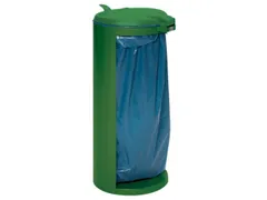 Afvalverzamelaar 120 Liter Hxø 900X450Mm Verzinkt Ral6001