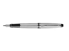 Vulpen Waterman Expert Stainless Steel CT Medium Blauwe inkt