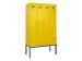 locker voor scheiding van kleding,HxBxD 2120x1200x500mm,4vak